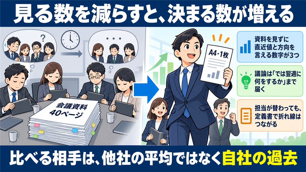 見る数を減らすと決まる数が増えるまとめ図解
